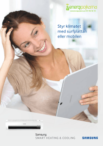 Produktblad Samsung Comfort 9