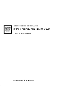 religionskunskap
