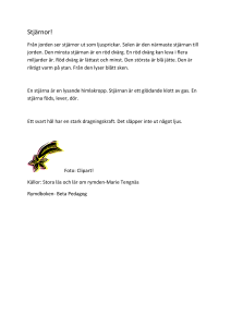 Stjärnor