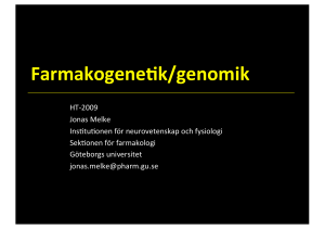 Farmakogenetik/genomik