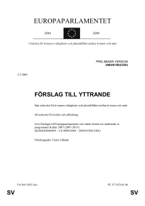 EUROPAPARLAMENTET