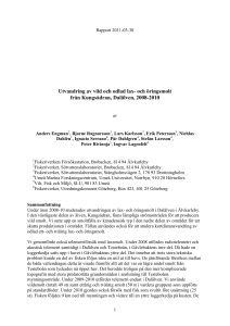 Utvandring av vild och odlad lax- och öringsmolt från