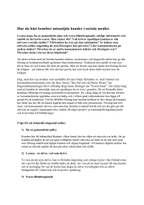 Såhär skall du behandal den missnöjda kunden i