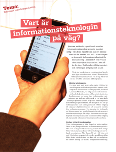 Datorstöd i räddningstjänsten