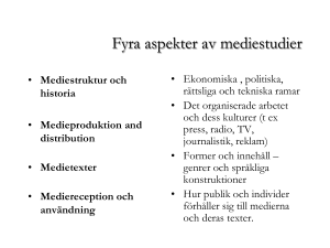 Medie- och kommunikationsvetenskap