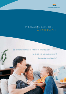 lägenhetsbyte - Bror Johansson
