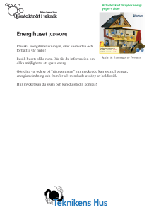 Energihuset (CD ROM)