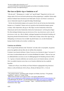 Hur kan en fjärde våg av feminism se ut?