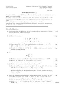 Del 1: Godkäntdelen - math.chalmers.se