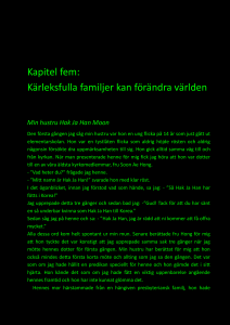 Kärleksfulla familjer kan förändra världen