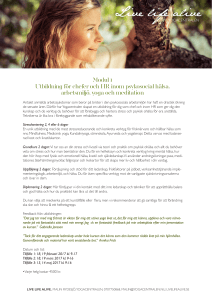 Modul 1 Utbildning för chefer och HR inom