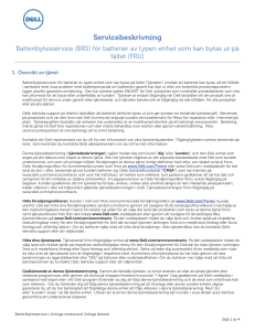 Servicebeskrivning