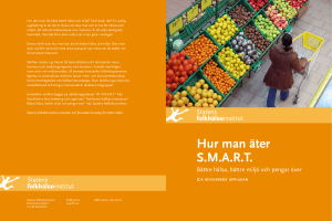 Hur man äter S.M.A.R.T.