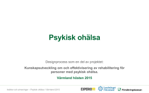 Psykisk ohälsa