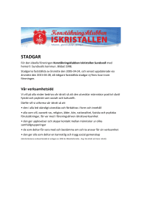 Vår verksamhetsidé
