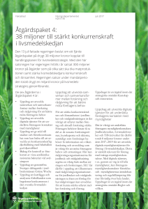 38 miljoner till stärkt konkurrenskraft i