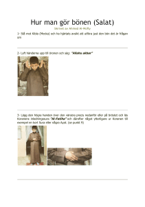 Hur man gör bönen (Salat)