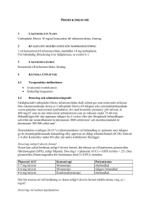 Carboplatin Ebewe concentrate for solution for infusion SmPC