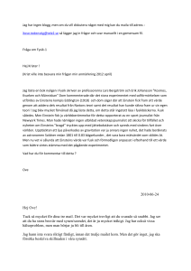 s06 fråga nummer 1 till krister renard