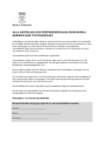 alla anställda och förtroendevalda inom kumla kommun har