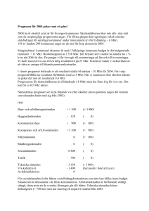 Text till ”Kommunens ekonomi” på hemsidan
