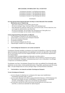 Escitalopram Glenmark film-coated tablet PL