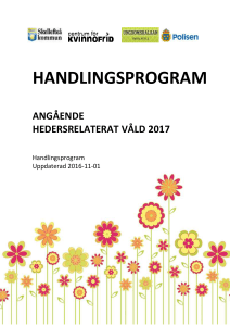När det gäller hedersrelaterat våld och förtryck är
