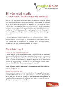 medieskolan - Startsida vgregion.se