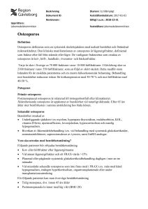 Osteoporos - Region Gävleborg