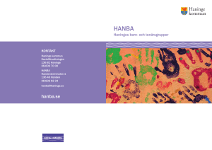 Broschyr om HANBA