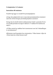 Urologistation 11,5 minuter Instruktion till studenten