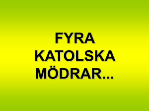 Katolska mödrar