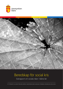 Beredskap för social kris