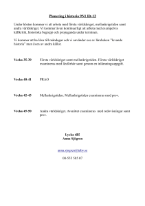 Planering i historia 9N1 Ht-12