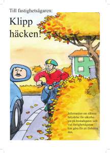 Klipp häcken! - Mörtnäs Vägförening