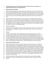 Fysioterapeutiska insatser och fysisk aktivitet för barn med CP