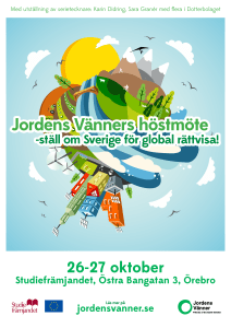 Jordens Vänners höstmöte