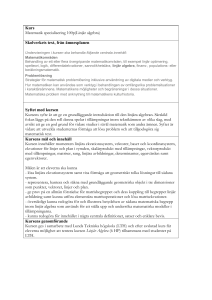 Kurs 1