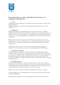 ÄN årligt bidrag 2012