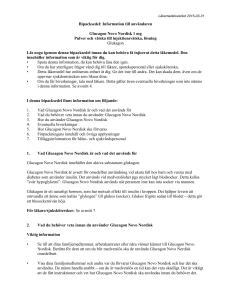 Glucagon Novo Nordisk powder and solvent for solution for injection