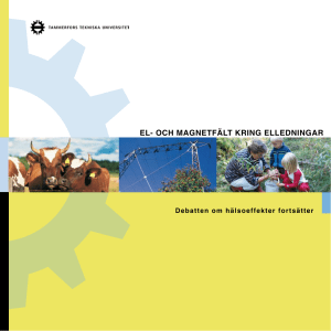 el- och magnetfält kring elledningar