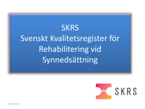 SKRS utbildning