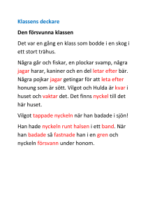 Klassens deckare Den försvunna klassen