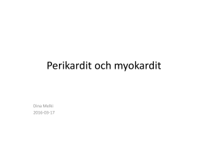 Perikardit och myokdit