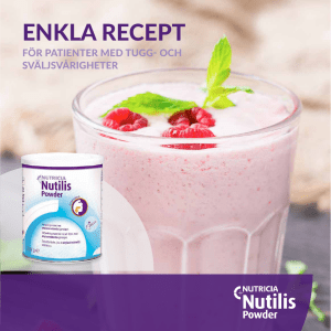 Nutilis Powder Receptbroschyr
