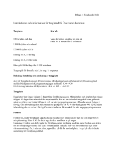 Instruktioner och information för torghandel i Östersunds kommun