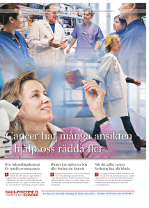 Cancer har många ansikten – hjälp oss rädda fler