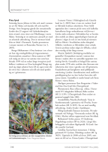 Häfte 99(6).indb - Svenska Botaniska Föreningen