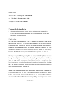 Religiöst motiverade brott