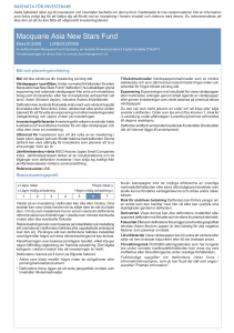Macquarie Asia New Stars Fund
